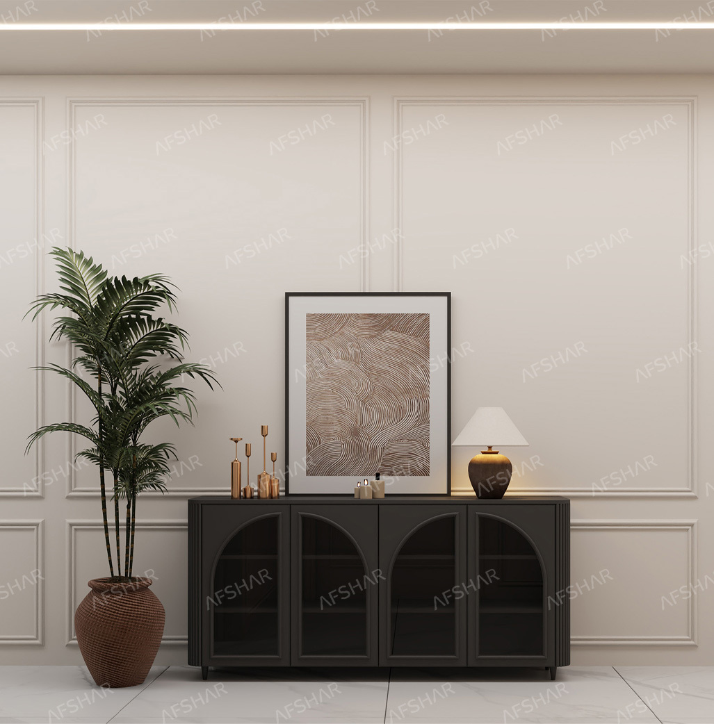  میز کنسول تیره 